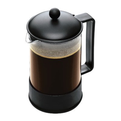 Bodum Brazil 1-1/2-Liter French Press Coffee Maker, 12-Cup, Black, only $10.31
