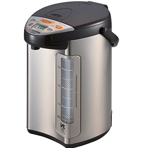 Zojirushi America Corporation CV-DCC40XT VE Hybrid Water Boiler and Warmer, 4-Liter, Stainless Dark Brown, only $148.00, free shipping
