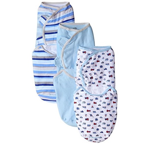 Summer Infant 3 Piece SwaddleMe Adjustable Infant Wrap, Beep Beep, Small/Medium, only $17.18