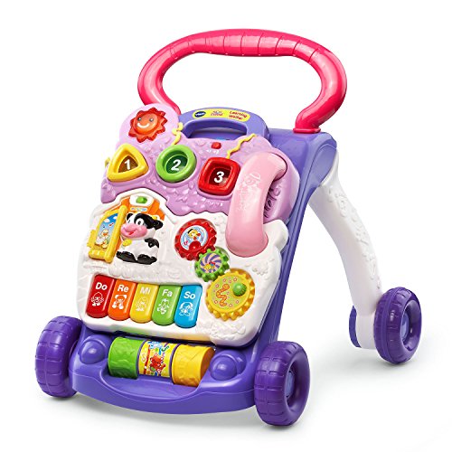 VTech Sit-to-Stand Learning Walker, Lavender - (Frustration Free Packaging) (Amazon Exclusive), only $27.49