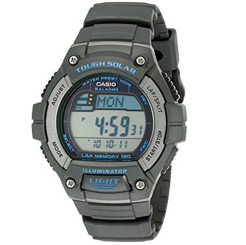 Casio Men's W-S220-8AVCF Grey Watch, only $15.83