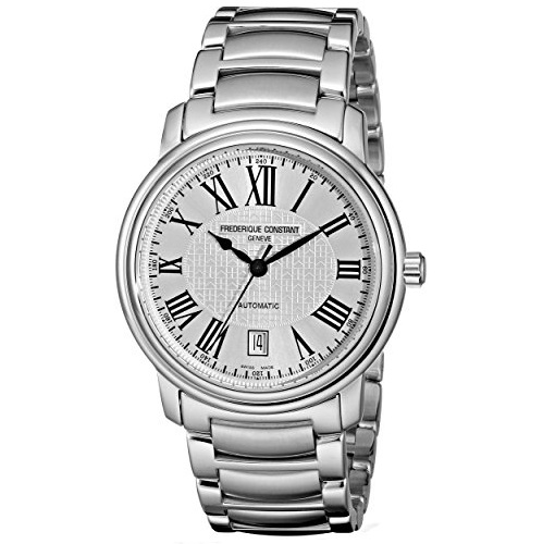Frederique Constant Men's FC303M4P6B3 Classics Stainless Steel Bracelet Watch, only $449.99, free shipping