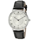 Frederique Constant Men's FC306MC4S36 Slim Line Stainless Steel Watch with Black Leather Band $685.4 FREE Shipping