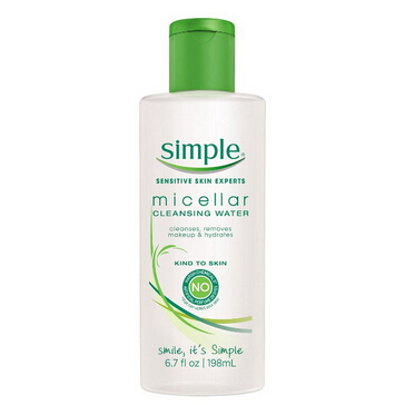 Simple Cleansing Water, Micellar 6.7 oz $3.75