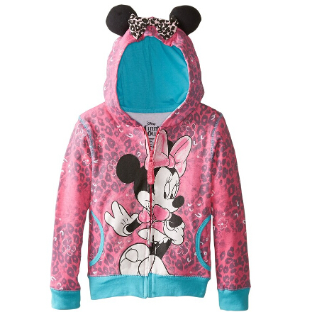 Disney Girls' Minnie Hoodie Sweatshirt  $13.08