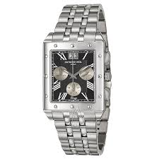 Raymond Weil Men's 4881-ST-00209 Tango Black Chronograph Dial Watch  $634.17