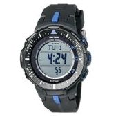 Casio Men's PRG-300-1A2CR Pro Trek Triple Sensor Tough Solar Digital Display Quartz Black Watch $92.00 FREE Shipping