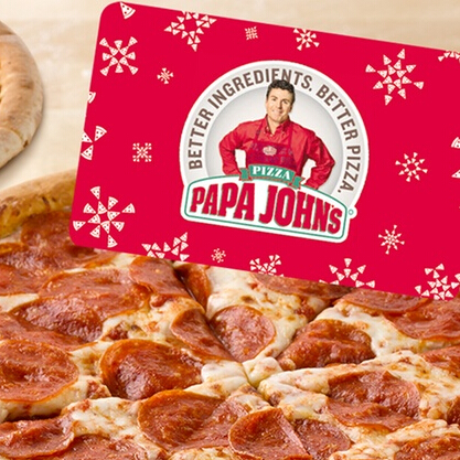 Groupon現有購買$25 Papa John』s代金券可得2個免費大披薩  $25