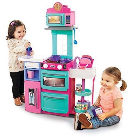 比閃購價還低！Little Tikes 兒童廚房過家家玩具 粉色，原價$69.99，現僅售$38.24，免運費