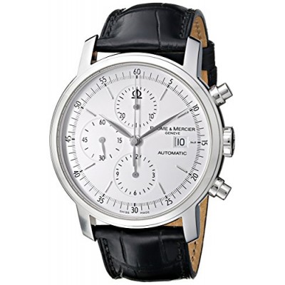 Baume & Mercier Men's MOA08591Classima Executive Analog Display Swiss Automatic Black Watch  $1,149.00 