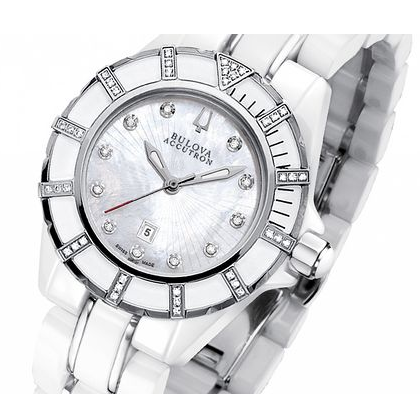 Ashford現有BULOVA 寶路華 ACCUTRON 臻創系列 65R137 女款時裝腕錶，僅售$288需折扣碼
