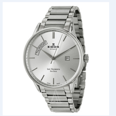 史低价！Ashford: 现有EDOX 依度 Les Vauberts系列 83011-3B-AIN 男款机械腕表，仅售$458，需折扣码