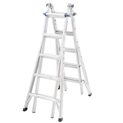 Werner  MT1-22   22 ft. Aluminum Telescoping Multi-Position Ladder with 250 lb. Load Capacity Type I Duty Rating, only $99.98, free pickup at local store