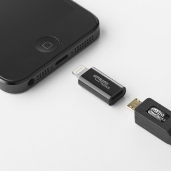 Amazon: 现有AmazonBasics微型USB转换头（Apple MFI认证），仅售$9.99