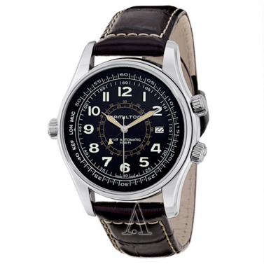 Ashford：HAMILTON 漢米爾頓 Khaki Navy 卡其海軍系列 UTC H77505535 男款機械腕錶 用折扣碼后僅售$488 免運費