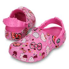 crocs Girls' Hello Kitty Good Times Clog  $11.82 
