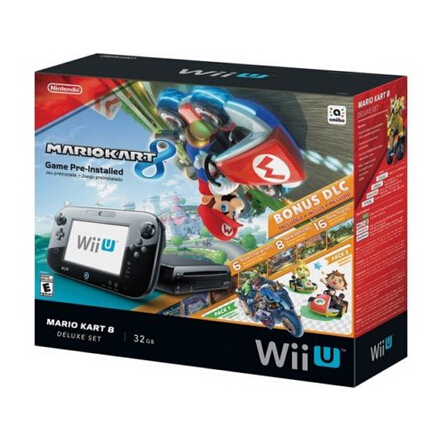 Nintendo任天堂 Wii U 32GB版 超級馬里奧賽車8套裝  特價僅售$259.99