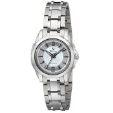 史低價！Bulova寶路華96M108 Precisionist系列女士珍珠母貝腕錶$91.99 免運費