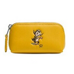 COACH X BASEMAN COSMETIC CASE 9 IN LEATHER  $41.43