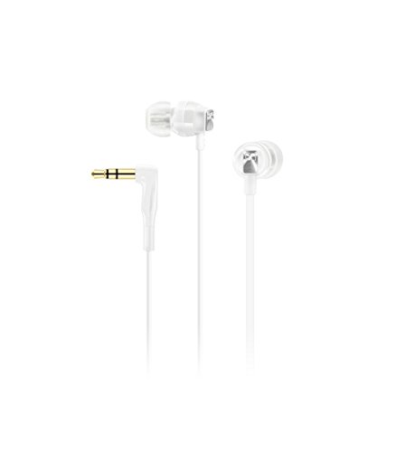 Sennheiser CX 3.00 White In-Ear Canal Headphone, only $15.99