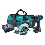 Makita XT250 LXT 18V Cordless Lithium-Ion 1/2 in. Hammer Driver-Drill and Circular Saw Kit with Two 3.0Ah Batteries $199.99 FREE Shipping