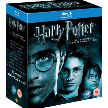 纪念”斯内普教授“《哈利波特》蓝光DVD全套  特价仅售$53.99