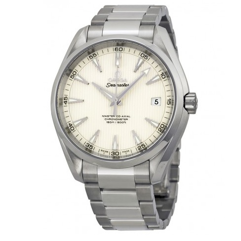 OMEGA Aqua Terra Automatic Chronometer Tech Silver Dial Stainless Steel Men's Watch Item No. 23110422102003, only $3625.00, free shipping after using coupon code