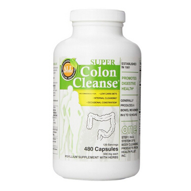 排毒清腸！Super Colon Cleanse超級清腸纖維素 500 mg  480粒  特價僅售$20.90