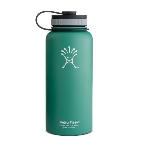 Hydro Flask Insulated Wide Mouth Stainless Steel Water Bottle, 32-Ounce, only $27.19