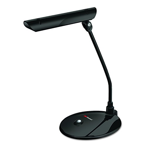 3M Polarizing LED Task Light Desk Lamp, Touch Switch, Single Brightness Setting, Easy Adjust, UL Approved, Black, only $24.99