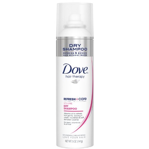 Dove 头发干洗香波, 5 oz，现点击coupon后仅售$3.40，免运费