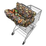 销量第一！Infantino Compact 2合1购物推车保护垫/餐椅保护垫$15.88