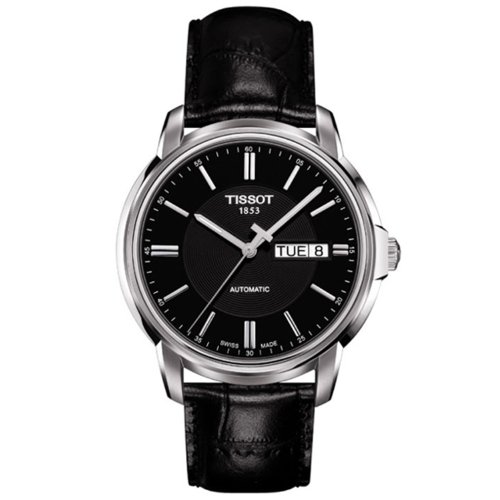 Tissot Men's T0654301605100 Analog Display Swiss Automatic Black Watch, only $332.03, free shipping