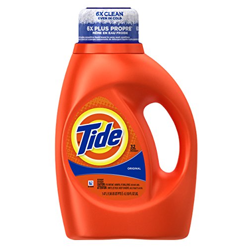 Tide Orignal Scent Liquid Laundry Detergent, 50 fluid ounce, only $4.40 after clipping coupon
