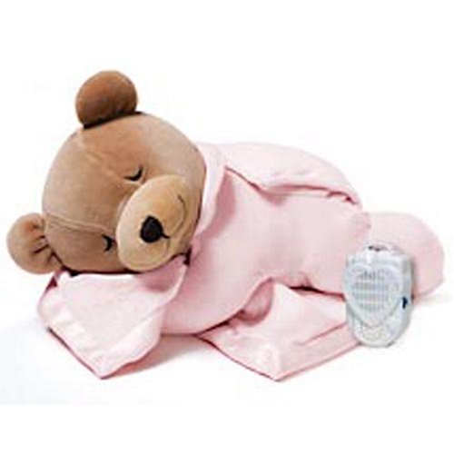 Prince Lionheart Original Slumber Bear with Silkie Blanket - Pink, only $17.87 