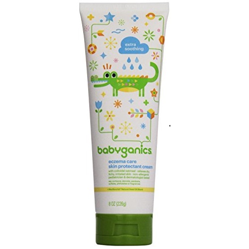 Babyganics Eczema Care Skin Protectant Cream, 8 oz, Packaging May Vary, only  $6.64, free shipping after using SS