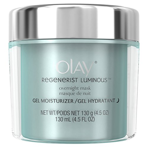 Olay Regenerist Luminous Overnight Facial Mask Gel Moisturizer with Vitamin C & E, 4.5 Ounce Packaging may Vary, only $15.58, free shipping after clipping coupon and using SS