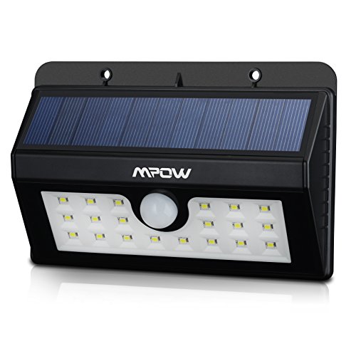 Mpow Super Bright 20 LED Solar Powered Wireless Weatherproof Outdoor Light Motion with 3 Intelligent Modes, only $19.99 