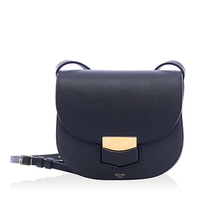 Celine Trotteur Handbag, Black   $1,259