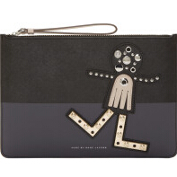 Marc by Marc Jacobs Screwed Up Faces Chica Zip Pouch Coin Purse $74.00