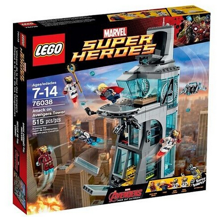 LEGO乐高超级英雄袭击复联大厦76038 $49.99 