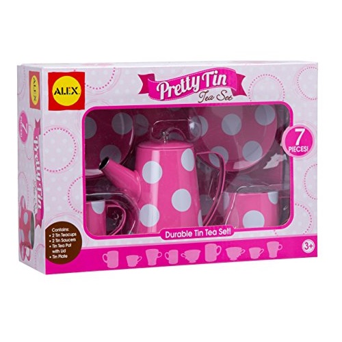 史低价！ALEX Toys 粉色茶具套装玩具，原价$24.99，现仅售$8.37