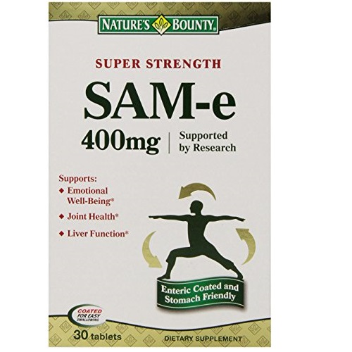 Nature's Bounty SAM-e, 400mg, 30 Tablets, only $19.66, free shipping after using SS