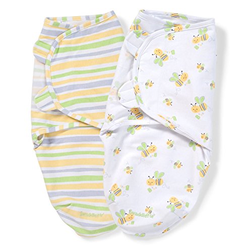 Summer Infant SwaddleMe婴儿纯棉包巾，2片装，原价$23.99，现最低仅售$12.99