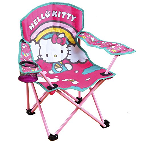 史低價！Disney Hello Kitty兒童戶外摺疊椅，原價$20.00，現僅售$9.00