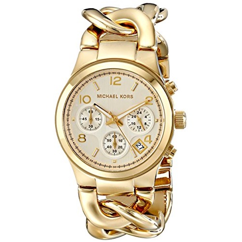 Michael Kors Women's Runway Gold-Tone Watch MK3131, only $109.99, free shipping