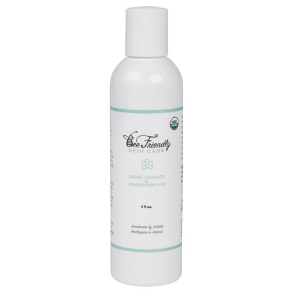 USDA Certified Organic Facial Cleanser & Makeup Remover By BeeFriendly, only $24.99