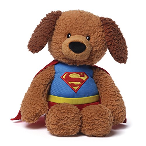 GUND DC Comics Superman Griffin 超人造型小狗，原價$21.99，現僅售$14.99