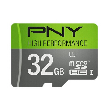  PNY U3 32GB 高性能 智能手机等移动设备MicroSDHC扩展储存卡   $10.99