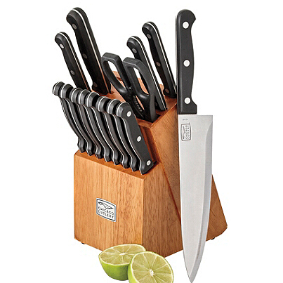 Chicago Cutlery 刀具17件套  特價僅售 $29.97